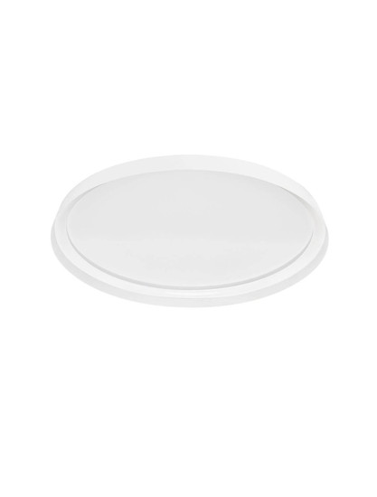 Nova Luce LED Deckenleuchte Ormi dimmbar 48W CCT warm-/neutralweiss 2700/3000/4000K Weiß Aluminium Ø60cm 9345698