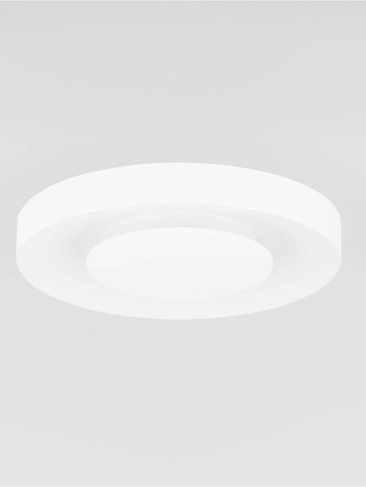 Nova Luce LED Deckenleuchte Pada dimmbar 25W CCT warm-/neutralweiss 2700/3000/4000K Weiß Aluminium Ø40cm 9345714