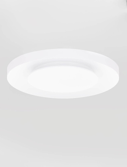 Nova Luce LED Deckenleuchte Pada dimmbar 37W CCT warm-/neutralweiss 2700/3000/4000K Weiß Aluminium Ø60cm 9345715
