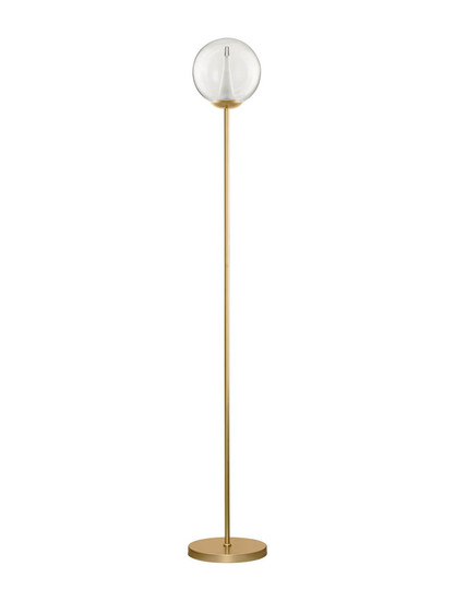 Nova Luce LED Stehleuchte Galeo 7W warmweiss 3000K Gold Glas Metall 162cm 9416943