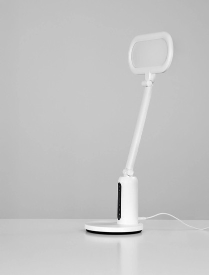 Nova Luce LED Stehleuchte Biolight schwenkbar dimmbar 19W neutralweiss 4000K Weiß Aluminium 58cm 9416977