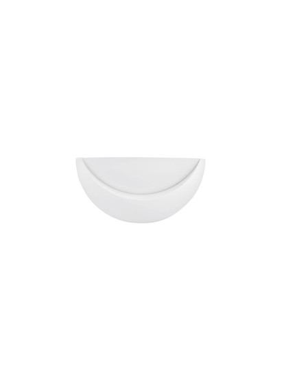 Nova Luce Wandleuchte Alas E14 Weiß Gips 34x17cm 9540231