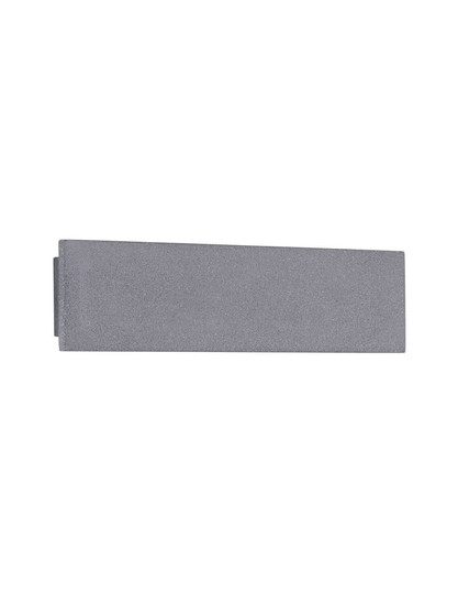 Nova Luce LED Außen-Wandleuchte Luna 11W warmweiss 3000K IP65 Schwarz Beton 40x10cm 9540235