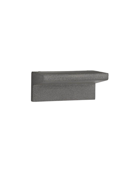 Nova Luce LED Außen-Wandleuchte Lita 6W warmweiss 3000K IP65 salzwasserfest Schwarz Beton 20x12cm 9540239
