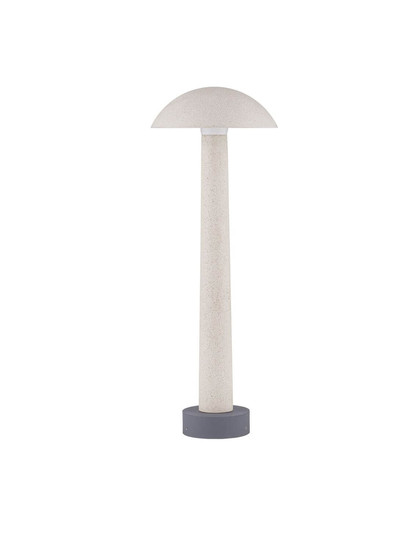 Nova Luce LED Wegeleuchte Tura 7W warmweiss 3000K IP65 salzwasserfest Weiß Beton 55cm 9540269
