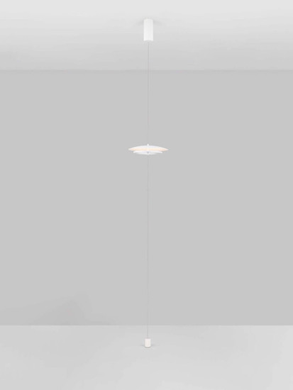 Nova Luce LED Stehleuchte Olos dimmbar 21W warmweiss 3000K Weiß Chrom Glas Aluminium 330cm 9580701