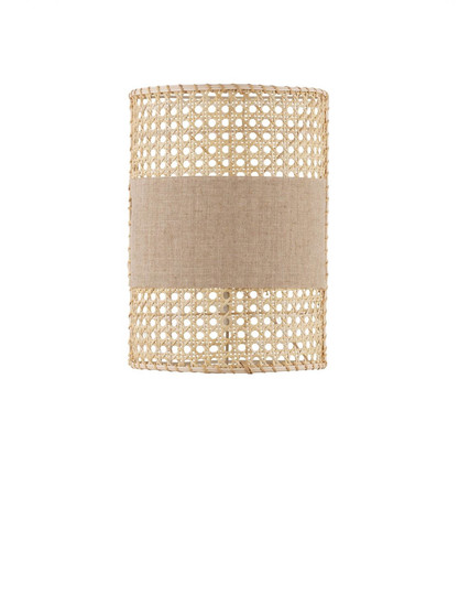 Nova Luce Wandleuchte Lum E27 Natur Rattan 29x20,5cm 9586521
