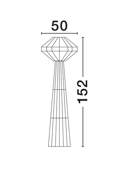 Nova Luce Stehleuchte Abby E27 Natur Blau Gelb Seil 152cm 9586616