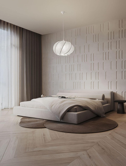 Nova Luce Pendelleuchte Bora E27 Weiß Ø55cm 9586617