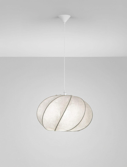 Nova Luce Pendelleuchte Bora E27 Weiß Ø55cm 9586617
