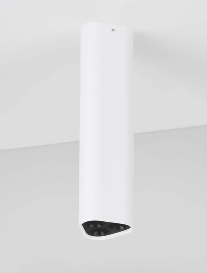 Nova Luce LED Deckenleuchte Etho 6W warmweiss 3000K Weiß Aluminium 20x5cm 9695104