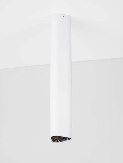 Nova Luce LED Deckenleuchte Etho 6W warmweiss 3000K Weiß Aluminium 30x5cm 9695106