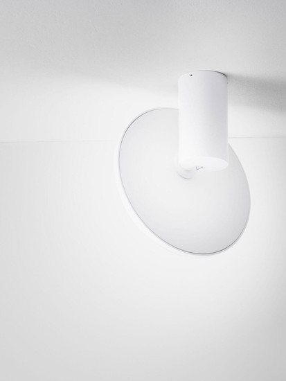 Nova Luce LED Deckenleuchte Ekei 14W warmweiss 3000K Weiß Aluminium Ø20cm 9695110