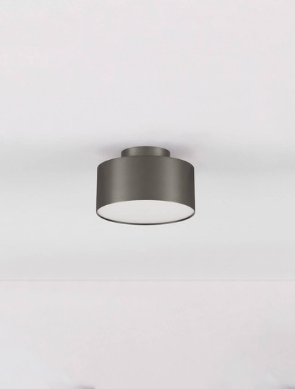 Nova Luce LED Deckenleuchte Ozen 24W warmweiss 3000K Schwarznickel Aluminium Ø14cm 9695173