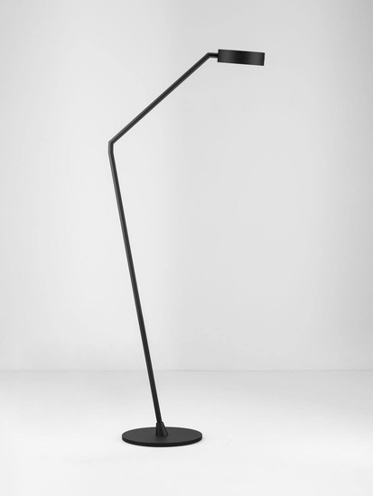 Nova Luce LED Stehleuchte Afi schwenkbar dimmbar 23W warmweiss 3000K Bewegungsmelder Schwarz Stahl Aluminium 170cm 9870021