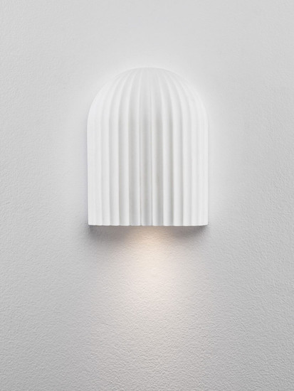 Nova Luce Wandleuchte Ammos GU10 Weiß Gips 16,5x12cm 9919116