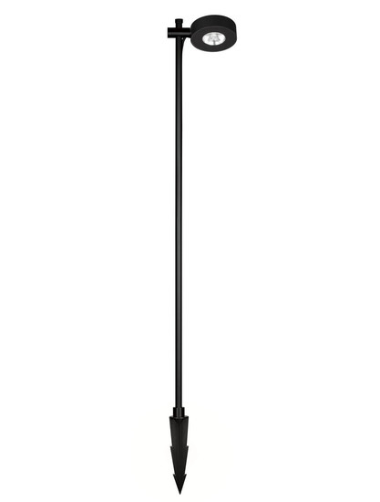 Nova Luce LED Wegeleuchte Dyol drehbar 7W warmweiss 3000K IP65 salzwasserfest Schwarz Aluminium 102cm 9923400
