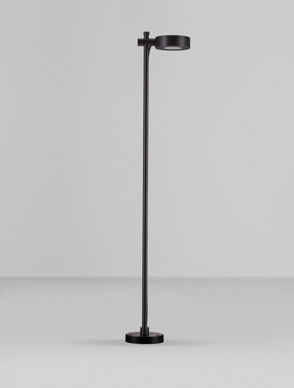 Nova Luce LED Wegeleuchte Dyol drehbar 7W warmweiss 3000K IP65 salzwasserfest Schwarz Aluminium 102cm 9923400