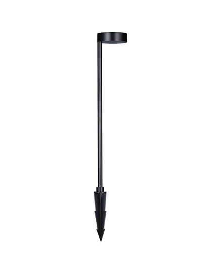 Nova Luce LED Wegeleuchte Dyol 7W warmweiss 3000K IP65 salzwasserfest Schwarz Aluminium 63cm 9923401