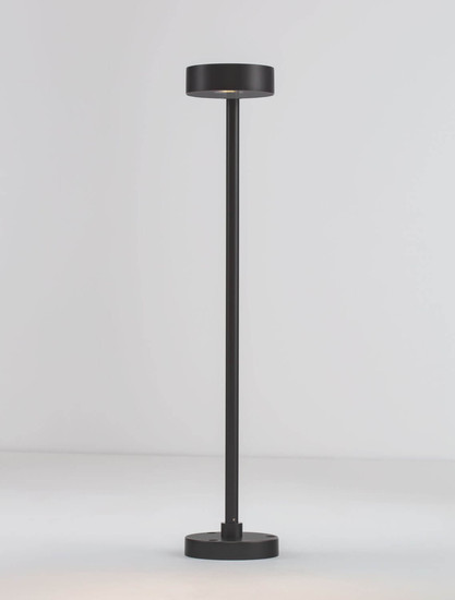 Nova Luce LED Wegeleuchte Dyol 7W warmweiss 3000K IP65 salzwasserfest Schwarz Aluminium 63cm 9923401