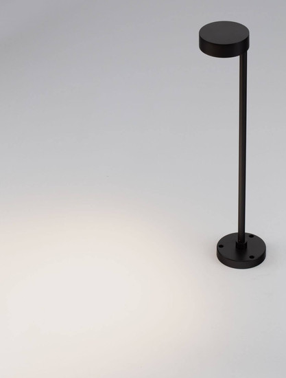 Nova Luce LED Wegeleuchte Dyol 7W warmweiss 3000K IP65 salzwasserfest Schwarz Aluminium 63cm 9923401
