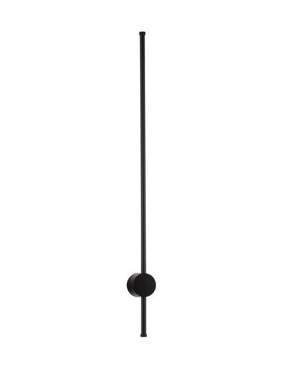 Nova Luce LED Außen-Wandleuchte Ridge 19W warmweiss 3000K IP65 salzwasserfest Schwarz Aluminium 97x8cm 9923408