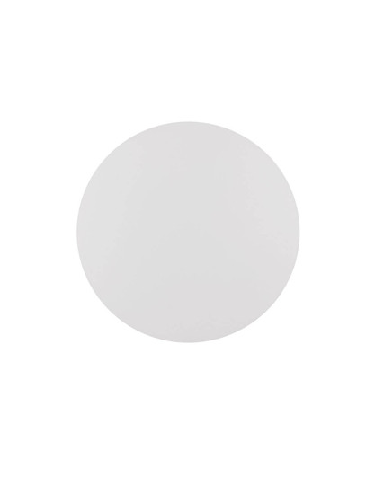 Nova Luce LED Außen-Wandleuchte Copper 7W warmweiss 3000K IP65 salzwasserfest Weiß Aluminium Ø13,5cm 9923411