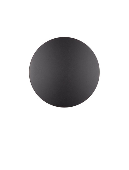 Nova Luce LED Außen-Wandleuchte Copper 7W warmweiss 3000K IP65 salzwasserfest Schwarz Aluminium Ø13,5cm 9923412