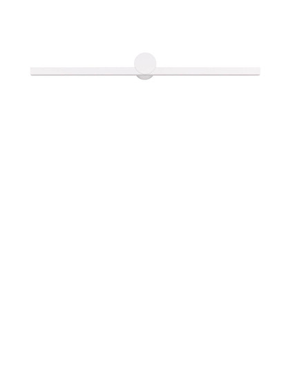 Nova Luce LED Außen-Wandleuchte Breggo 17W warmweiss 3000K IP54 Weiß Aluminium 81x10cm 9923421