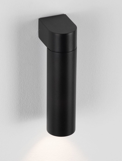 Nova Luce LED Außen-Wandleuchte Lusy 5W warmweiss 3000K IP65 salzwasserfest Anthrazit Aluminium Ø5cm 9971457