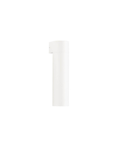 Nova Luce LED Außen-Wandleuchte Lusy 5W warmweiss 3000K IP65 salzwasserfest Weiß Aluminium Ø5cm 9971458