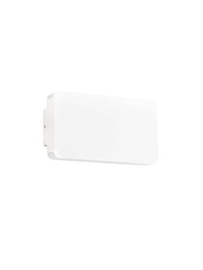 Nova Luce LED Außen-Wandleuchte Artu 10W warmweiss 3000K IP65 Weiß Aluminium 17,5x9,5cm 9971461