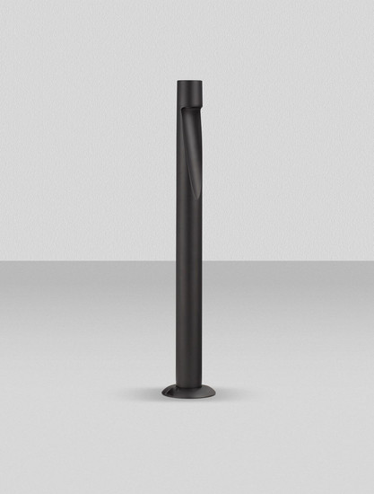 Nova Luce LED Wegeleuchte Nooi 6W warmweiss 3000K IP65 salzwasserfest Anthrazit Aluminium 60cm 9971467