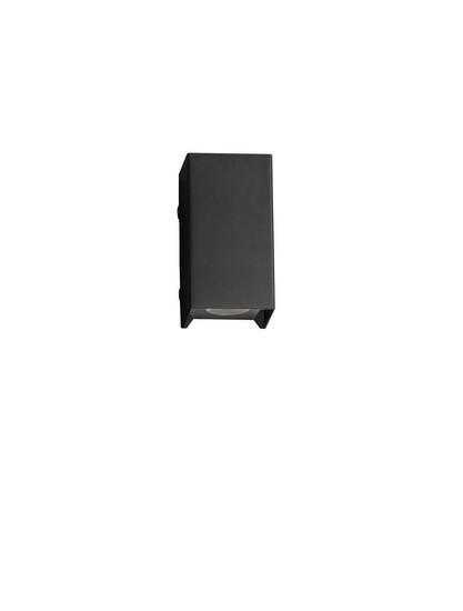 Nova Luce LED Außen-Wandleuchte Elio 6W warmweiss 3000K IP65 salzwasserfest Anthrazit Aluminium 13x7cm 9971470