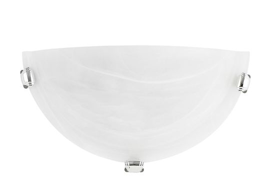Nova Luce GIORNO Wandleuchte E27 Weiß 30x7,5x16cm dimmbar 605803