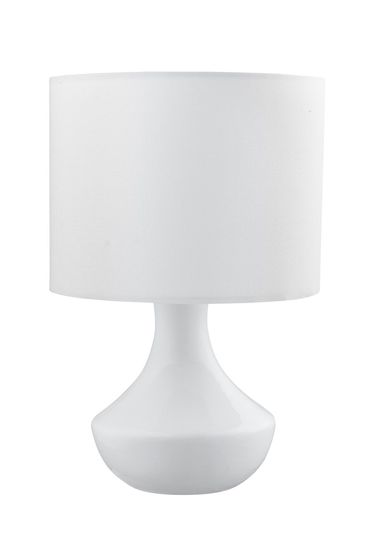 Nova Luce ROSIA Tischleuchte E27 Weiß 26x18cm 7605163