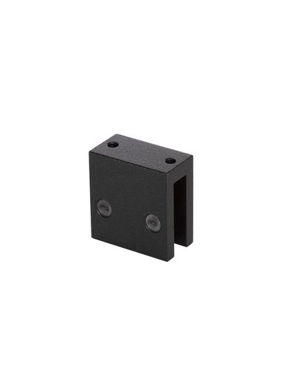 Nova Luce GLIM Wandhalter Schwarz 3x1,5x3cm 787017