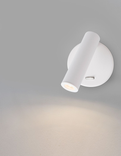 Nova Luce LAREDO LED Wandleuchte Weiß 3W Warmweiss 11x9x11cm 8140521
