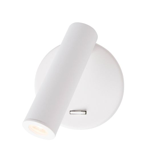 Nova Luce LAREDO LED Wandleuchte Weiß 3W Warmweiss 11x9x11cm 8140521
