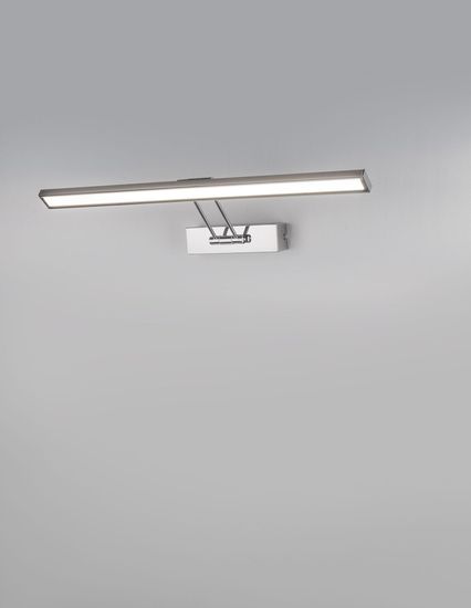 Nova Luce ROSA LED Wandleuchte Chrom 18W IP44 Neutralweiss 57x4,5x19cm 8142281