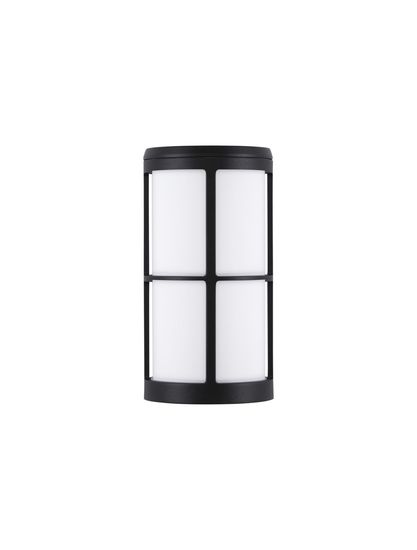 Nova Luce STONE Wandleuchte E27 Schwarz 12W IP54 12x15x23cm 9002851