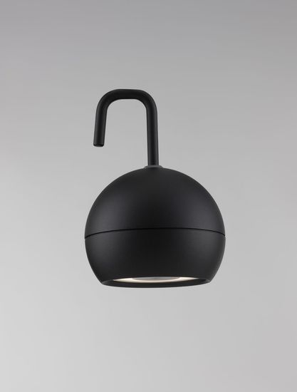 Nova Luce VENEDO LED Hängeleuchte Schwarz 2W IP54 Warmweiss 10,2x10,2x15cm dimmbar 9002865