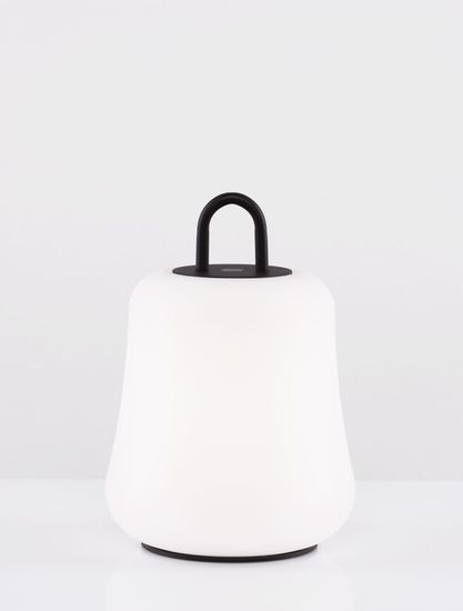 Nova Luce JIGRA LED Dekorative Stehleuchte Schwarz 2W IP54 Warmweiss 16x16x22cm dimmbar 9002877