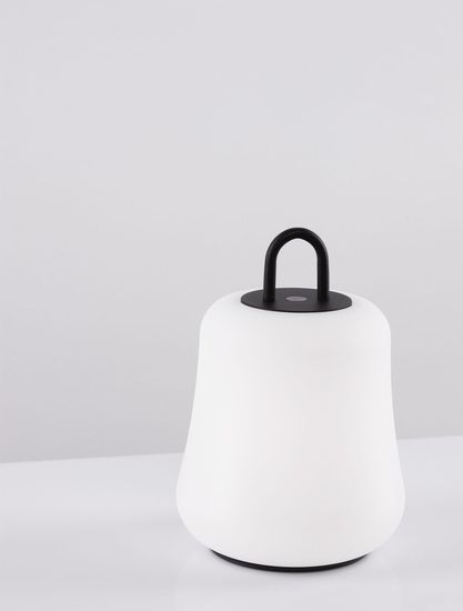 Nova Luce JIGRA LED Dekorative Stehleuchte Schwarz 2W IP54 Warmweiss 16x16x22cm dimmbar 9002877