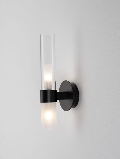 Nova Luce CENTURY Wandleuchte G9 2-fach Schwarz 10x11x31cm dimmbar 9006054