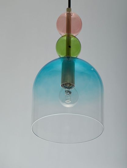 Nova Luce MURANO Pendelleuchte E14 Gold 184,5x16cm dimmbar 9009233