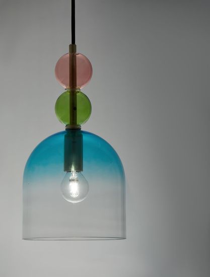 Nova Luce MURANO Pendelleuchte E14 Gold 184,5x16cm dimmbar 9009233