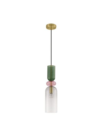 Nova Luce MURANO Pendelleuchte E14 Gold 198x10,8cm dimmbar 9009236