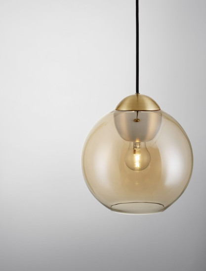 Nova Luce MIDORI Pendelleuchte E27 Gold 182,5x24cm dimmbar 9009239