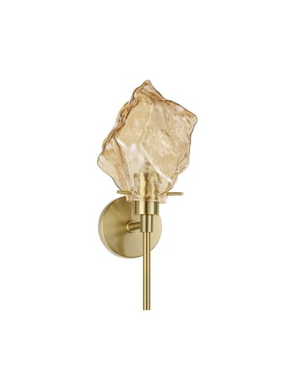 Nova Luce ODELLE Wandleuchte E14 Gold 14,8x18x34cm dimmbar 9009256